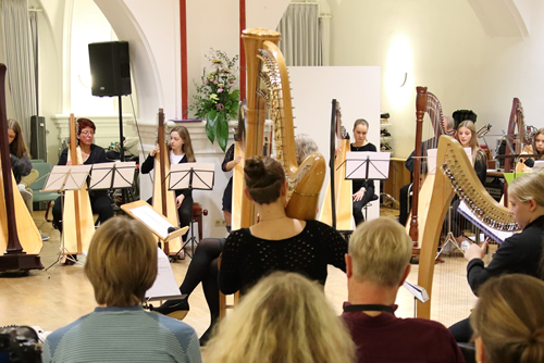 Wetzlarer Musikschule mit neuem Alleinstellungsmerkmal - Eine Konzertharfe für den Unterricht